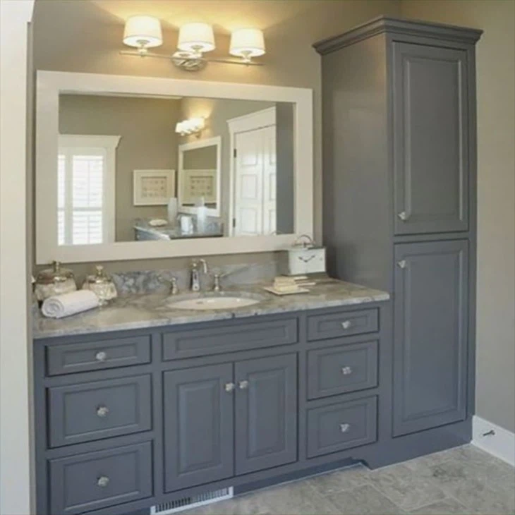 Bathroom Vanity Cabinet with Top (3)