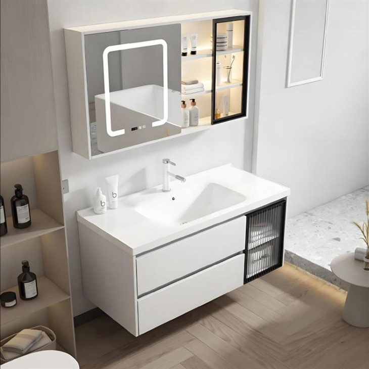 bathroom wall mount vanity cabinets (2)