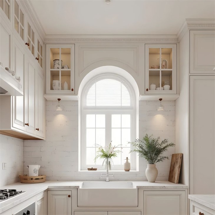 Country Kitchen Painted Cabinets