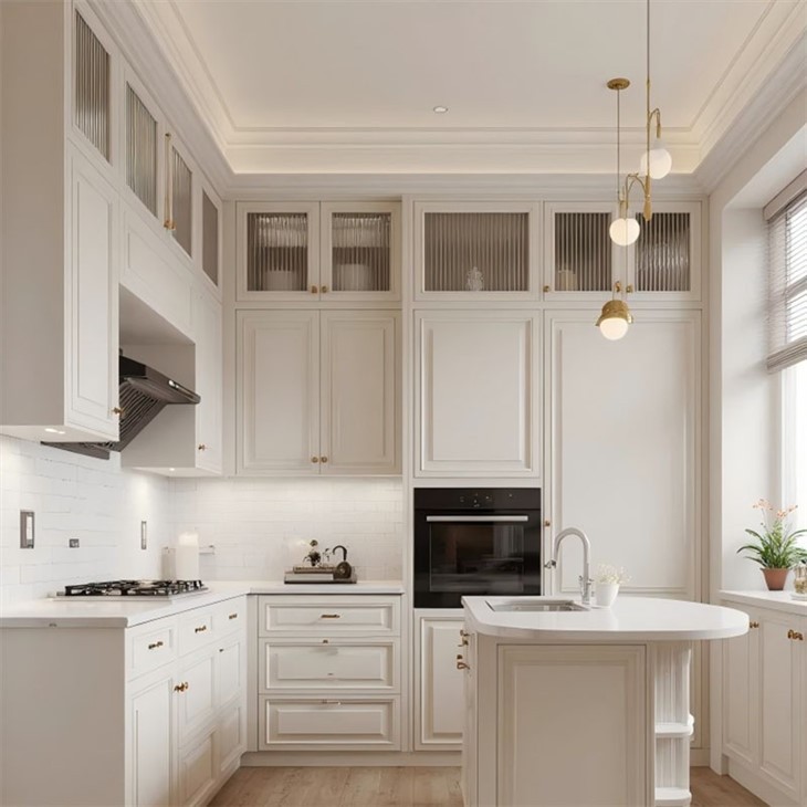 country kitchen painted cabinets (5)