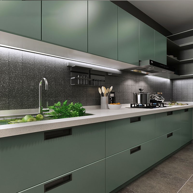 green cabinet kitchen ideas (2)