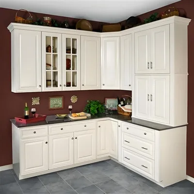 ideas for corner cabinet in kitchen