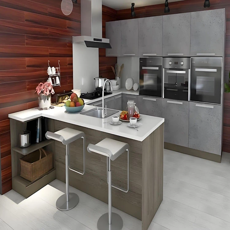 Laminate Melamine Kitchen Cabinets