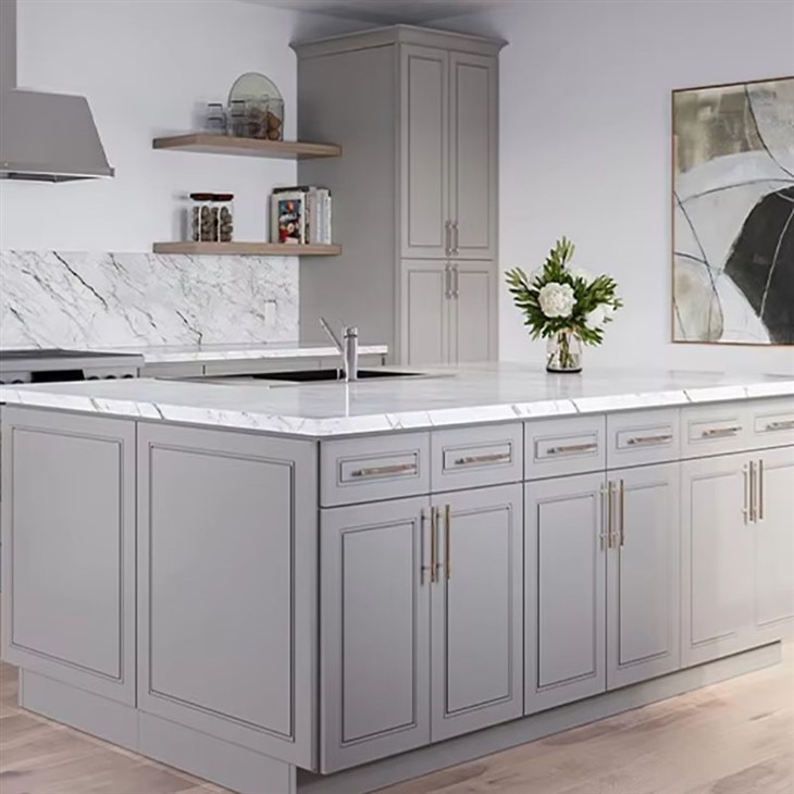 Country Gray Kitchen Cabinets