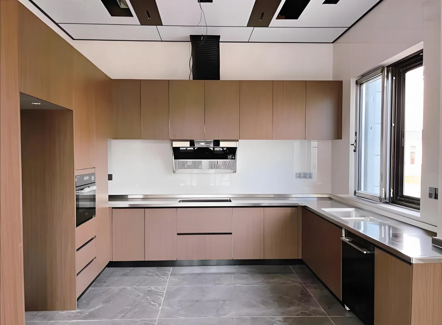 wood grain aluminium kitchen cabinet 2 wood grain aluminium kitchen cabinet 2