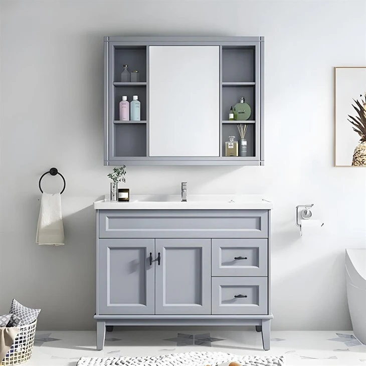 shaker cabinet bathroom vanity (3)