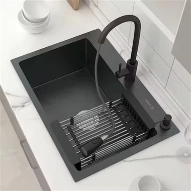 Big Black Kitchen Sink