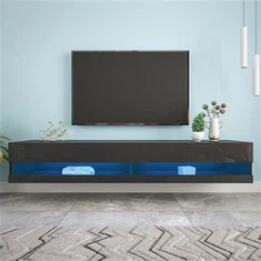 Cabinet Below Wall Mounted TV