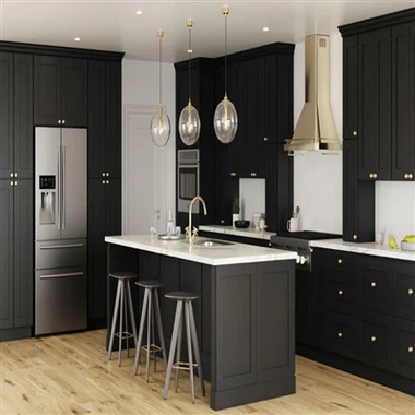 Flat Kitchen Cabinets | Sleek, Modern Ready-to-Assemble Flat Panel Cabinets