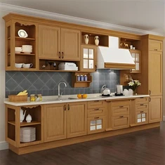 Oak Cabinets White Quartz Countertops