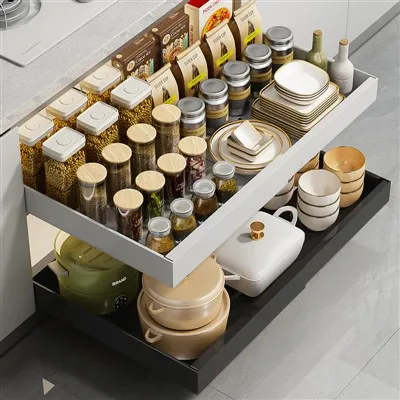 Pull Out Spice Rack Drawer
